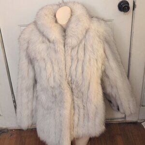Vintage Saga Furs Blue Fox Fur Jacket